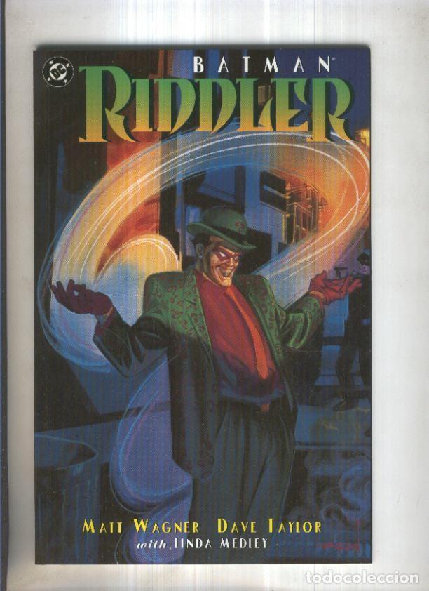 C&oacute;mics: BATMAN / RIDDLER: The Riddler Factory (DC 1995) - Matt Wagner - Foto 1