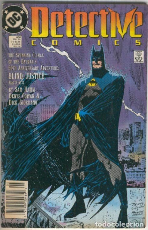 C&oacute;mics: DETECTIVE COMICS Vol.1 No.600: Batman - Blind Justice 5 - Sam Hamm - Foto 1