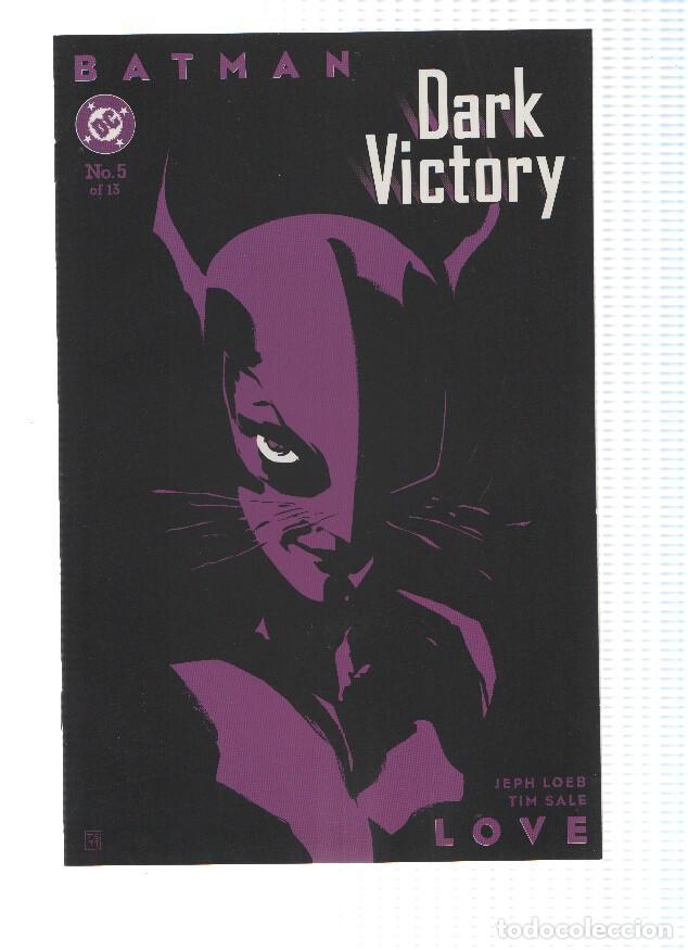 C&oacute;mics: BATMAN: DARK VICTORY, Volume 1 Numero 05: Love (DC Comics) - Jeph Loeb - Foto 1