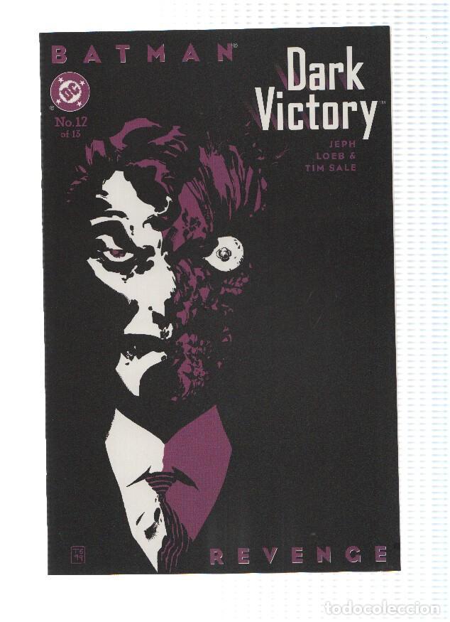 C&oacute;mics: BATMAN: DARK VICTORY, Volume 1 Numero 12: Revenge (DC Comics) - Jeph Loeb - Foto 1