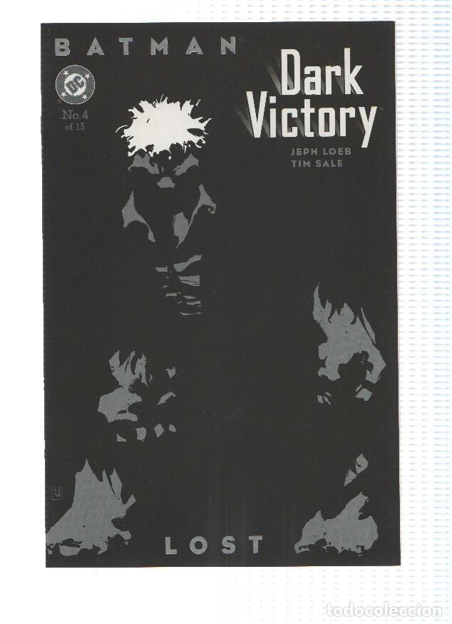 C&oacute;mics: BATMAN: DARK VICTORY, Volume 1 Numero 04: Lost (DC Comics) - Jeph Loeb - Foto 1