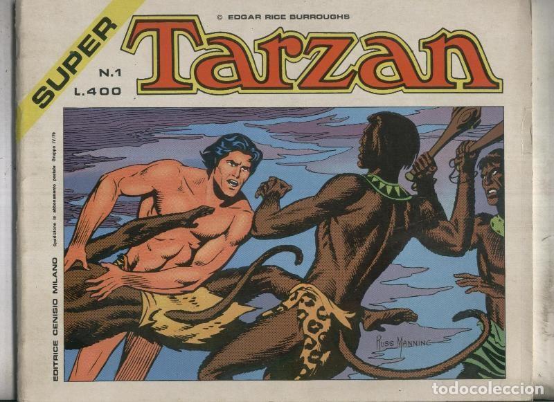 C&oacute;mics: Tarzan, coleccion de 10 numeros - Russ Manning - Foto 1