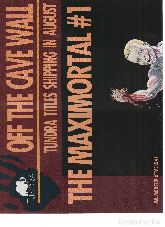 Comics: TUNDRA: OFF THE CAVE WALL, August 1993 (Next Releases Publication) - Varios