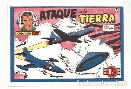 C&oacute;mics: Ficha tebeo 6051: Comando Roy. Ataque a la Tierra - Varios - Foto 1