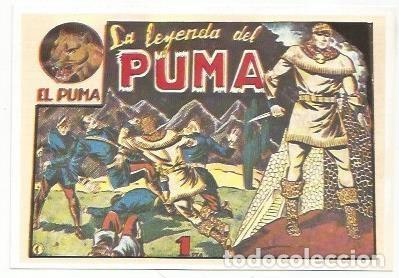 Comics: Ficha tebeo 6028: La leyenda del Puma - Varios