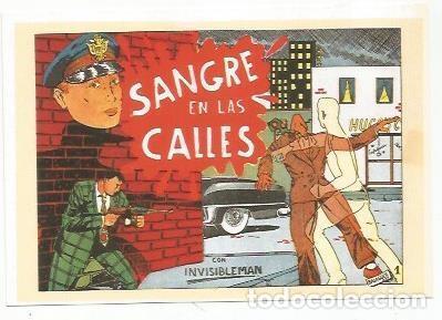 C&oacute;mics: Ficha tebeo 6039: Invisibleman. Sangre en las calles - Varios - Foto 1