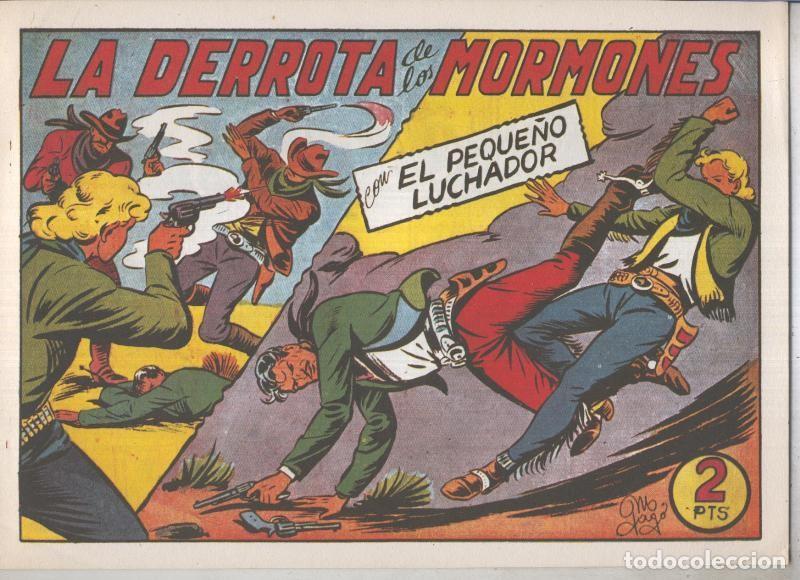 Comics : El Peque&ntilde;o Luchador facsimil numero 125: la derrota de los mormones - Manuel Gago