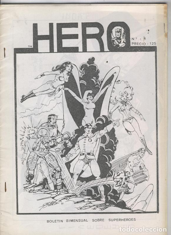 Comics: Fanzine: Hero numero 4 - Juan Carlos Cereza
