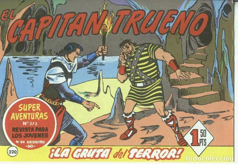 Comics: El Capitan trueno facsimil numero 220: La gruta del terror - Angel Pardo-Victor Mora