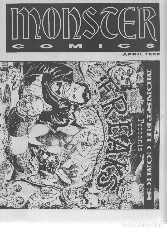 C&oacute;mics: MONSTER COMICS - April 1992 (New Releases of Monster Comics) - Varios
