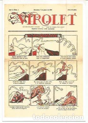 C&oacute;mics: Ficha tebeo 5744: Virolet, a&ntilde;o 1922 - Varios - Foto 1
