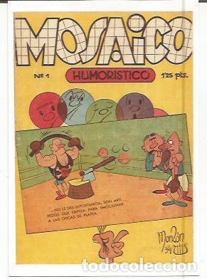 Fumetti: Ficha tebeo 5742: Mosaico, a&ntilde;o 1954 - Varios