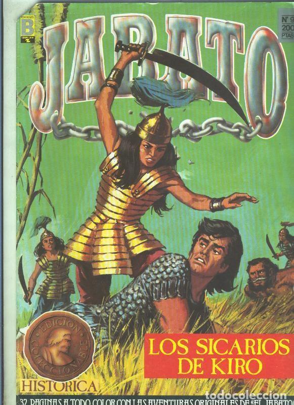 Comics: Jabato edicion historica segunda edicion numero 009: Los sicarios de Kiro (numerado 3 en trasera) -