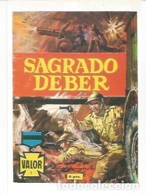 C&oacute;mics: Ficha tebeo 5774: Valor. Sagrado Deber - Varios - Foto 1