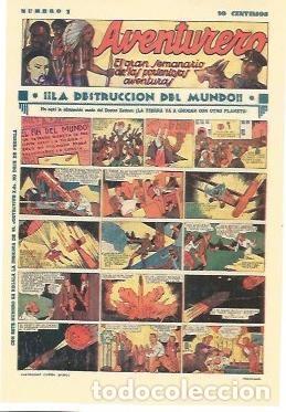C&oacute;mics: Ficha tebeo 5680: Aventurero 1935 - Varios - Foto 1