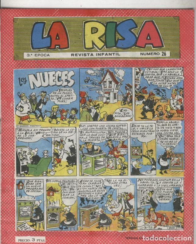 C&oacute;mics: La risa 3a epoca numero 26 - Varios - Foto 1
