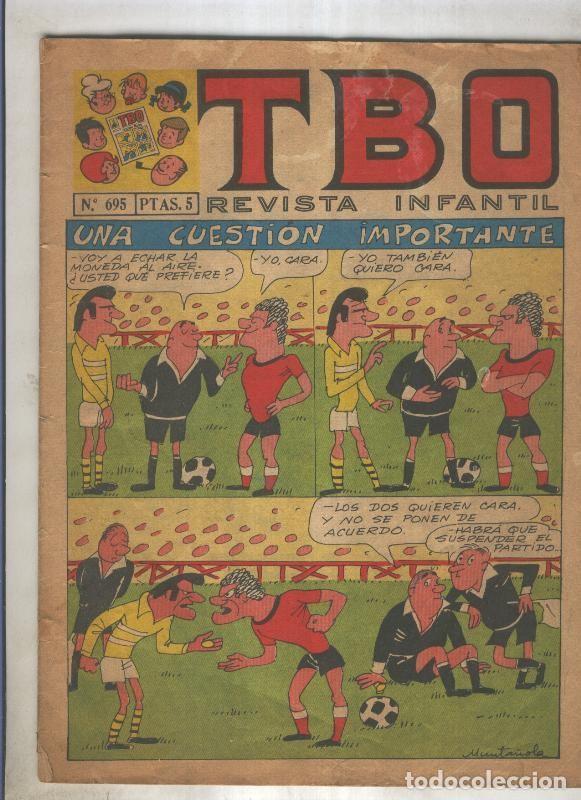Comics: TBO numero 695: Una cuestion importante (Munta&ntilde;ola), (numerado 2 en trasera) - Varios