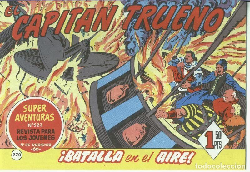 Comics: El Capitan trueno facsimil numero 270: Batalla en el aire - Angel Pardo-Victor Mora