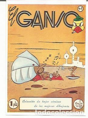 C&oacute;mics: Ficha tebeo 5823: El Ganso, a&ntilde;o 1955 - Varios - Foto 1