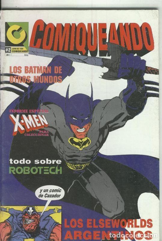 C&oacute;mics: Fanzine: Comiqueando numero 02: X Men - varios - Foto 1