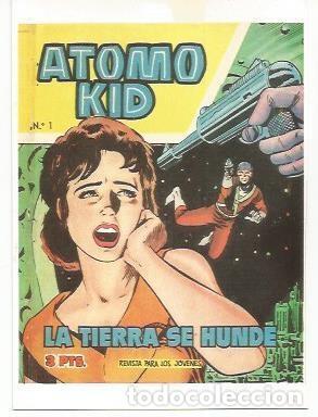 Comics: Ficha tebeo 5862: Atomo Kid. La tierra se hunde - Varios