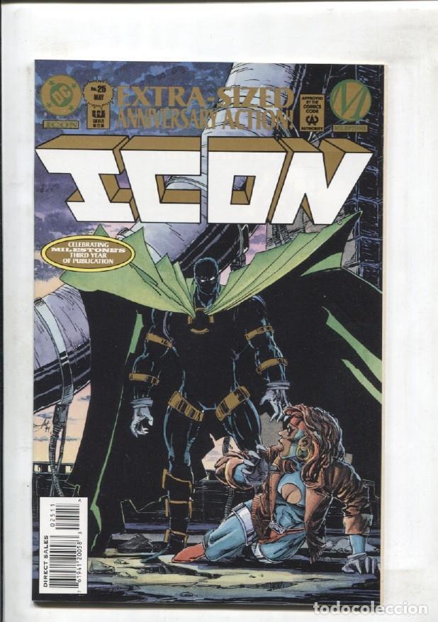 C&oacute;mics: DC Comics: Icon numero 25: extra sized anniversary action - - Foto 1