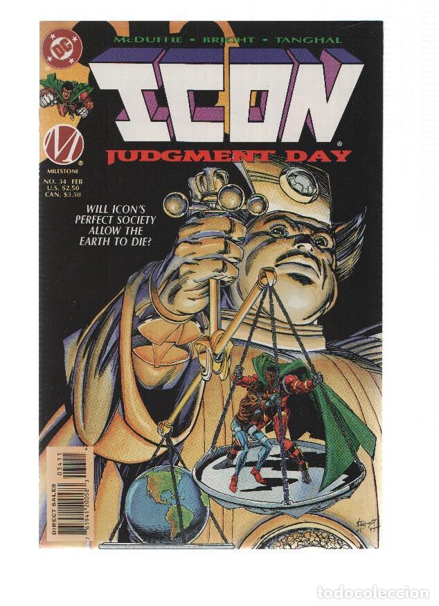 C&oacute;mics: ICON, Volume 1 Numero 34: Rockets Tale (Milestone) - Dwayne McDuffie - Foto 1