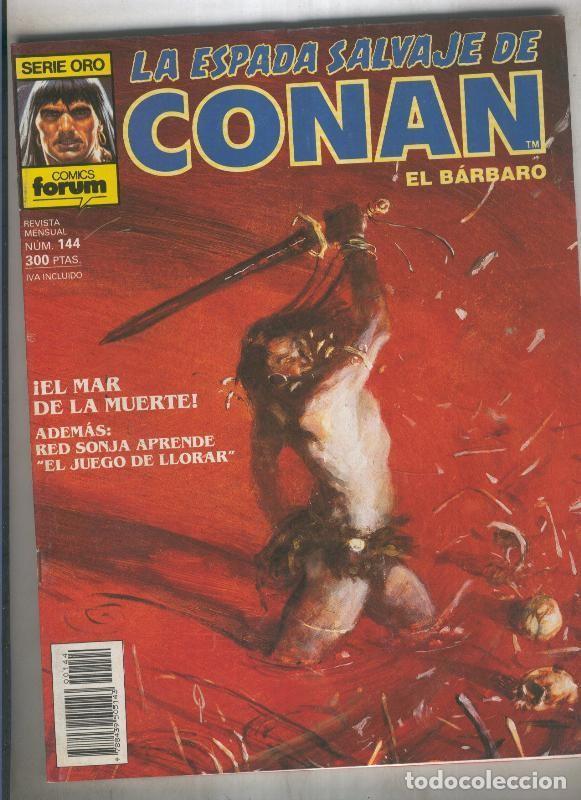C&oacute;mics: La espada de conan el barbaro numero 144 - Varios - Foto 1