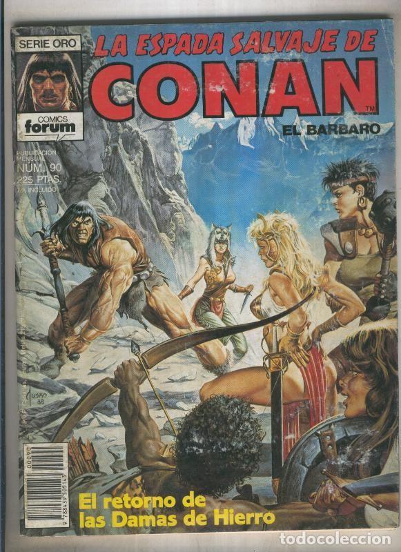 C&oacute;mics: La espada de conan el barbaro numero 090 - Varios - Foto 1