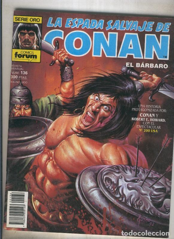 C&oacute;mics: La espada de conan el barbaro numero 136 - Varios - Foto 1