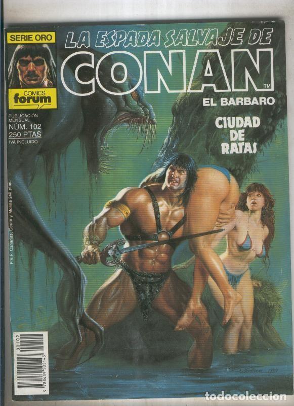 C&oacute;mics: La espada de conan el barbaro numero 102 - Varios - Foto 1