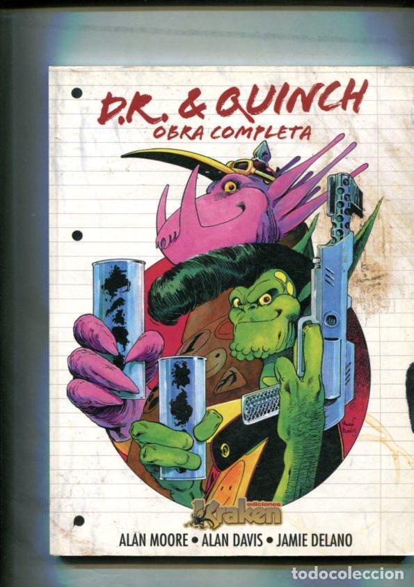 Comics: Kraken: Dr. Quinch, obra completa (cubierta sucia segun imagen) - Alan Moore, Alan Davis, Jamie Dela