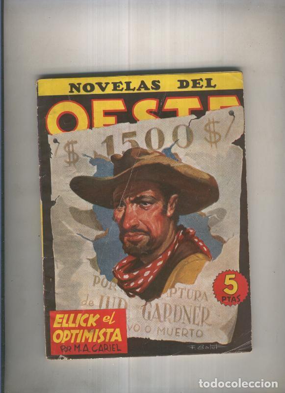Comics : Novelas del Oeste 76: Ellick el optimista - M.A. Cariel