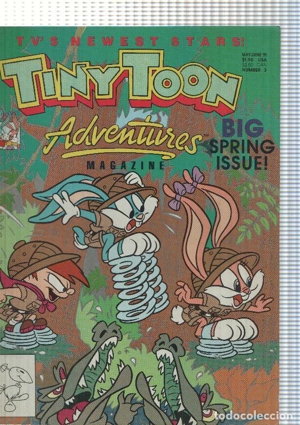 Comics: Tv s Newest stars: Tin y ToonAdventures magazine number 3 May,june 1991 - varios