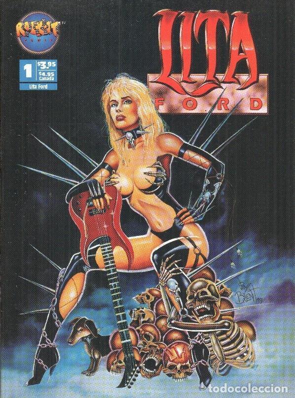 C&oacute;mics: Lita Ford: The Queen of Heavy Metal #1 - Bruce Lewis