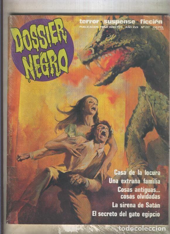 C&oacute;mics: Dossier Negro numero 217 (numerado 3 en trasera) - Varios - Foto 1