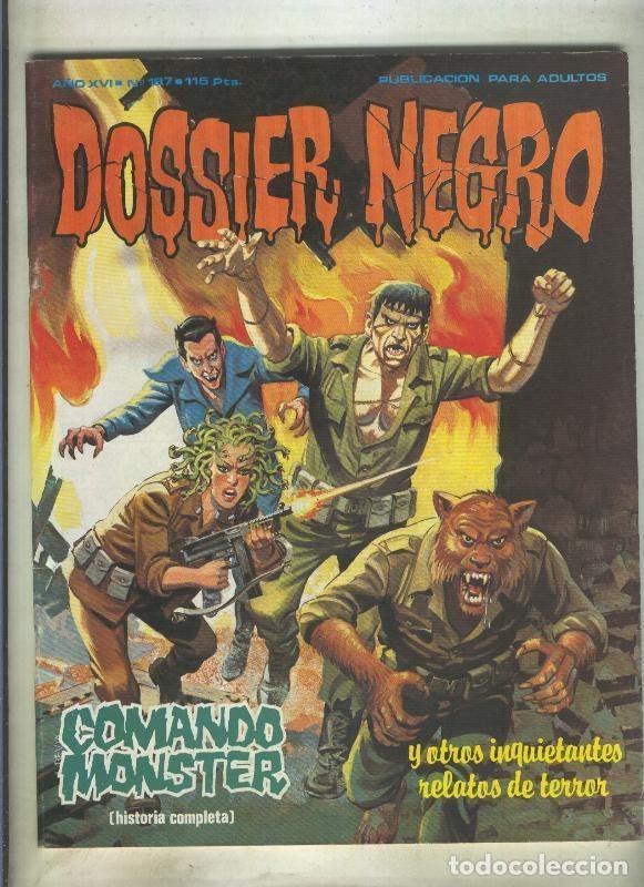 C&oacute;mics: Dossier Negro numero 187 - Varios - Foto 1