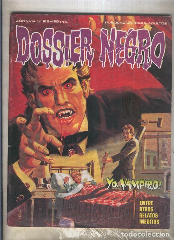 C&oacute;mics: Dossier Negro numero 188 (numerado 1 en trasera) - Varios - Foto 1