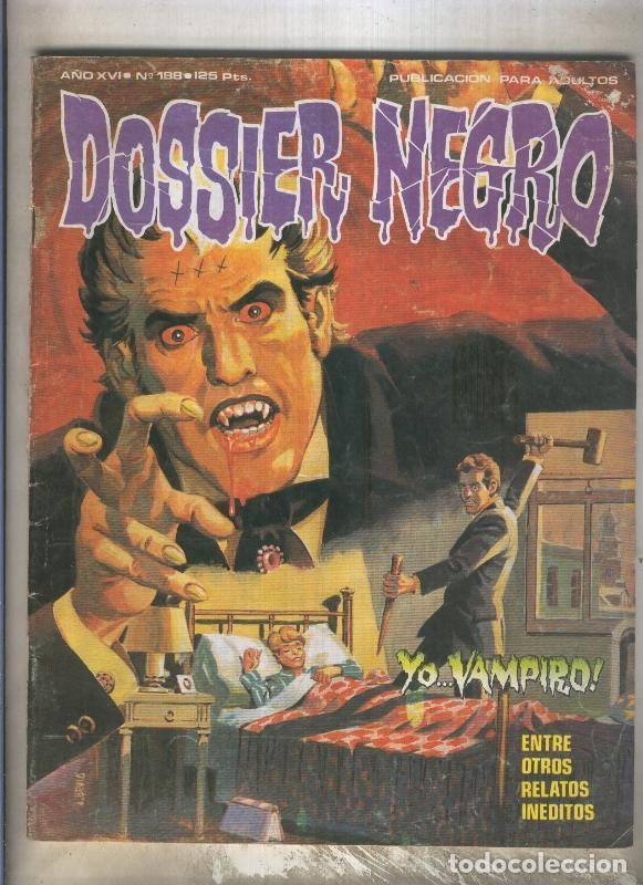 C&oacute;mics: Dossier Negro numero 188 (numerado 2 en trasera) - Varios - Foto 1