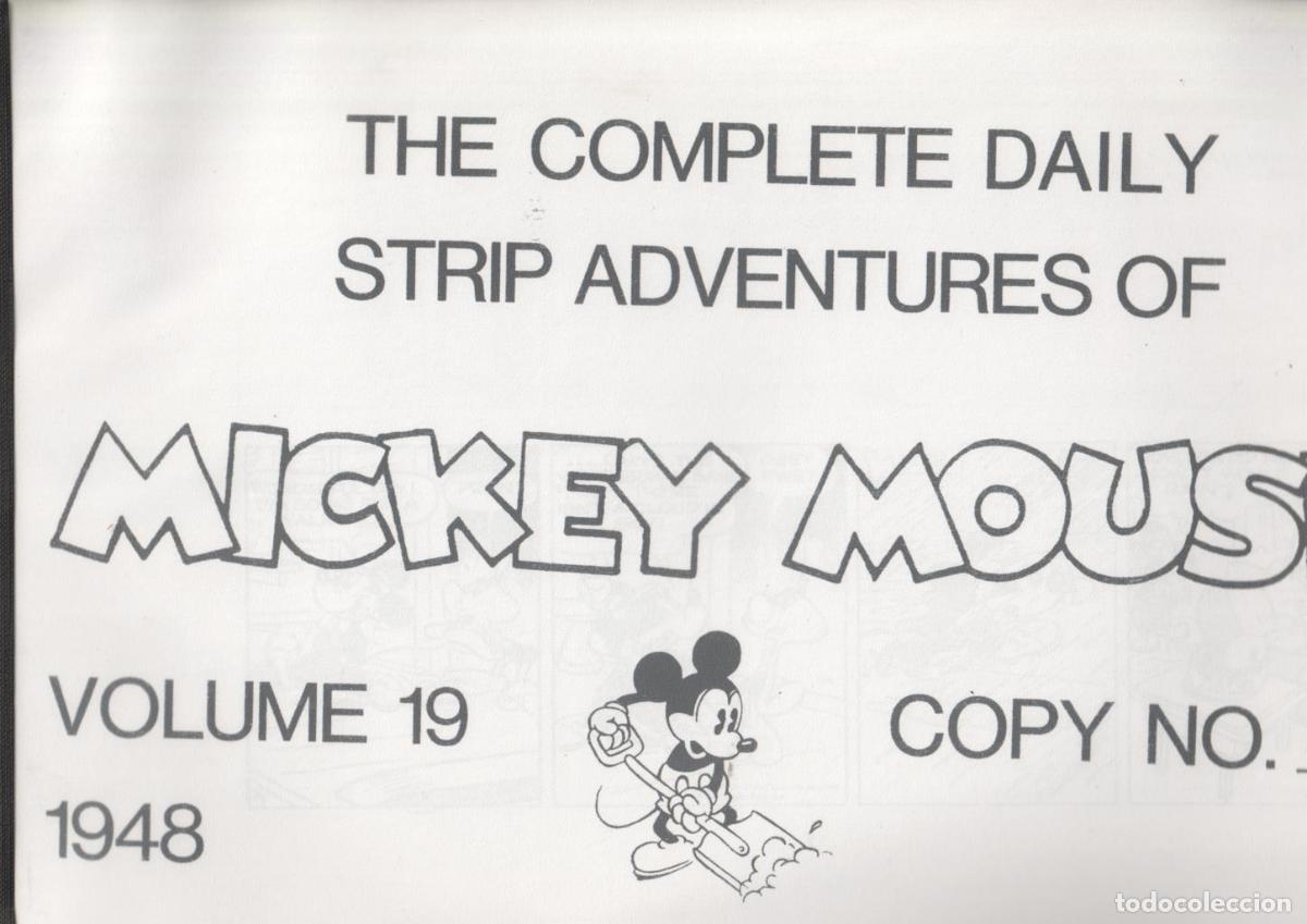 C&oacute;mics: The Complete Daily Strip Adventures of MICKEY MOUSE, a&ntilde;o 1948 -