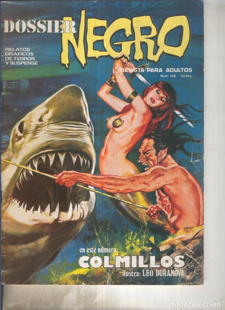 C&oacute;mics: Dossier Negro numero 119 (numerado 1 en trasera( - Varios - Foto 1