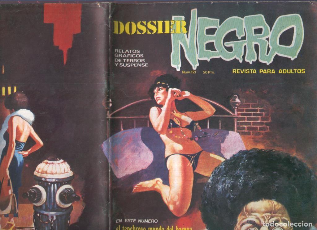 Comics: Dossier Negro numero 121 (numerado 2 en primera pagina interior) - Varios