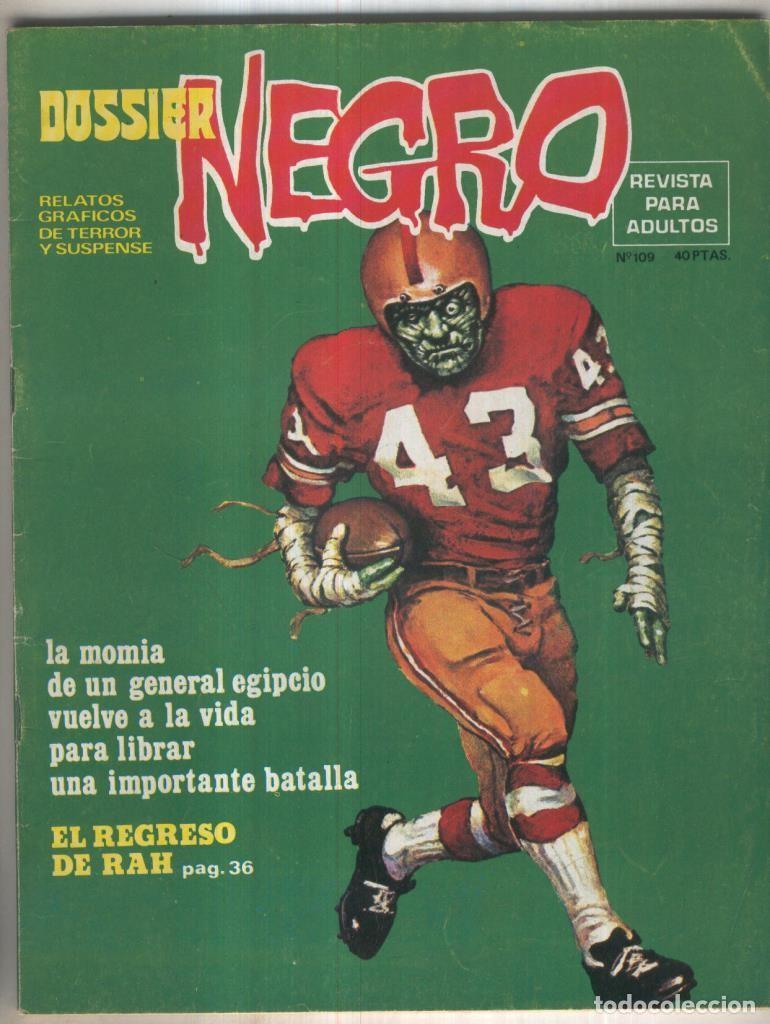 Fumetti: Dossier Negro numero 109 (numerado 1 en primera pagina interior) - Varios