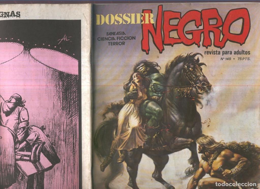 C&oacute;mics: Dossier Negro numero 148 (numerado 1 en trasera( - Varios - Foto 1