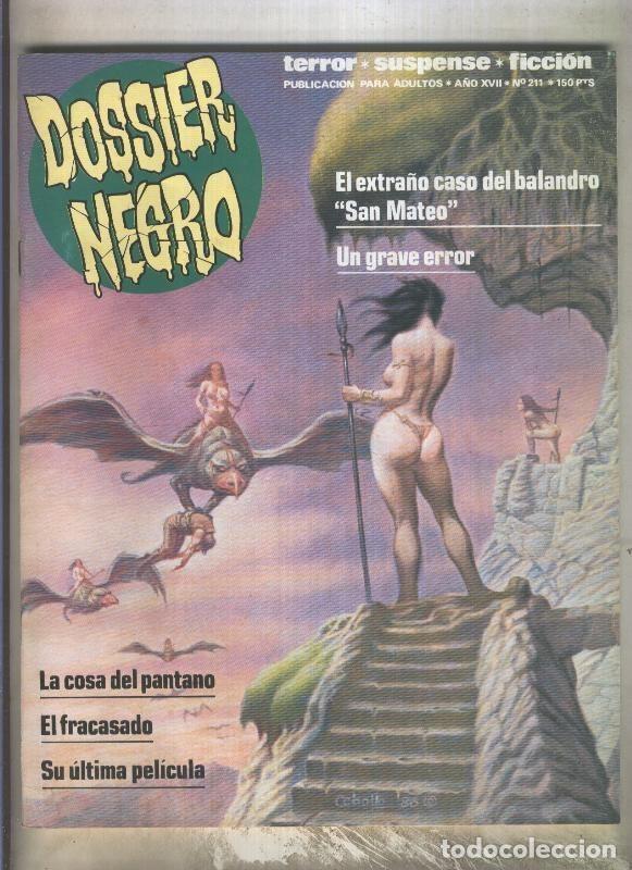C&oacute;mics: Dossier Negro numero 211 (numerado 1 en trasera) - Varios - Foto 1