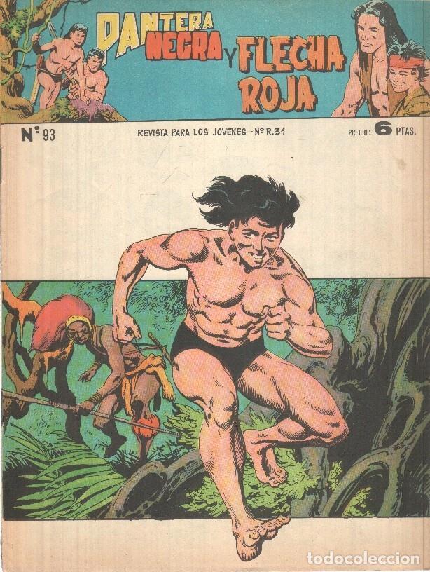 C&oacute;mics: Pantera Negra y Flecha Roja numero 93 - Varios - Foto 1