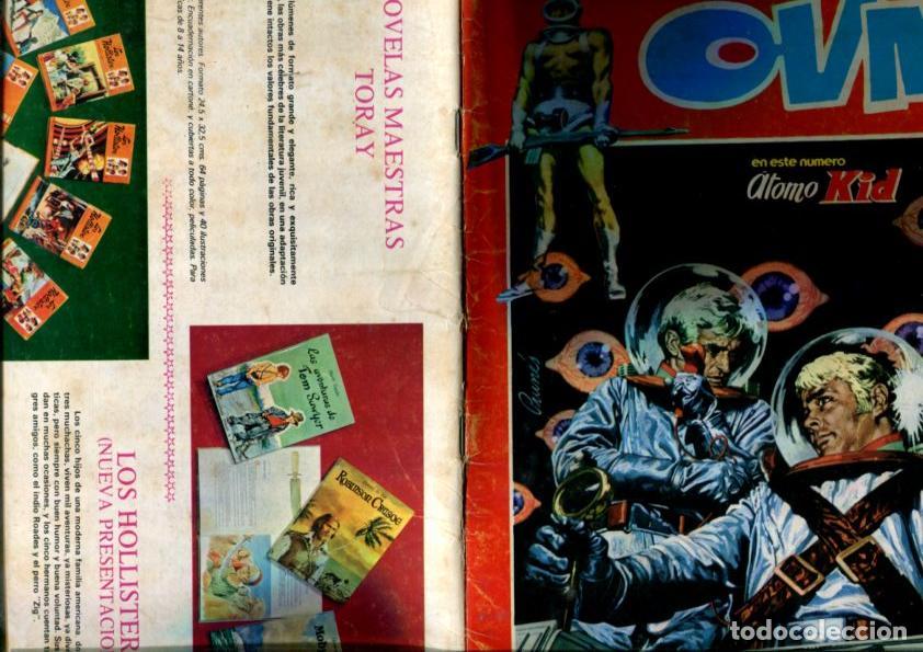C&oacute;mics: Ovni numero 10: numerado 2 en trasera: Atomo Kid - Varios
