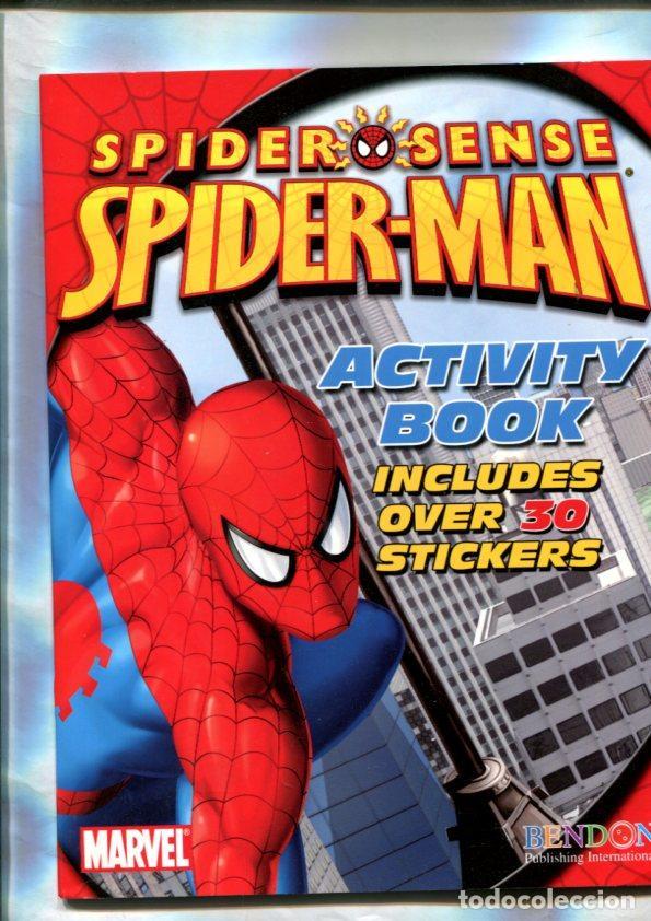 Fumetti: Revista Juego : Spider Sense Spiderman: Activity Book, includes over 30 stickers - varios