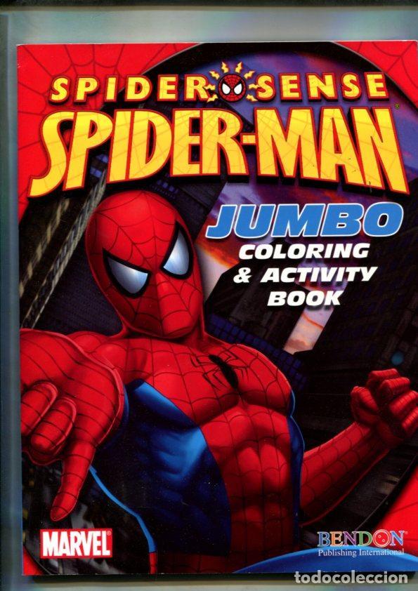 Comics: Revista Juego : Spider Sense Spiderman: Jumbo, coloring & Activity Book - varios