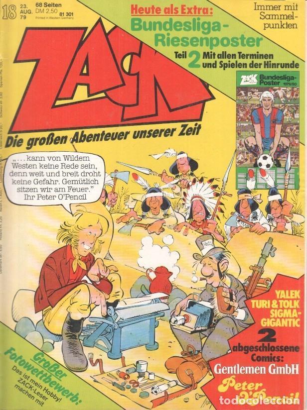 C&oacute;mics: Zack numero 18 a&ntilde;o 1979 (ALEMAN) - Varios - Foto 1
